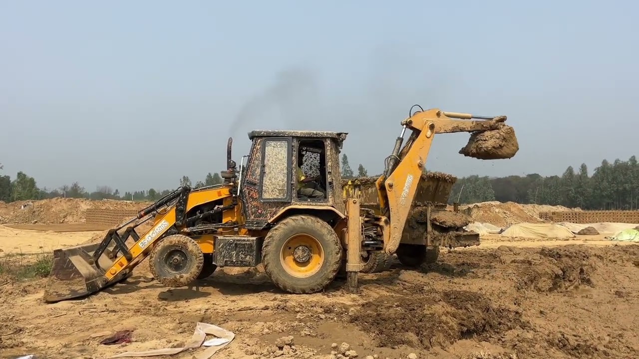 Escort jcb & Panvel Sonalika Tactor Mitti pathayi ka 27 day ❤️👍🙏