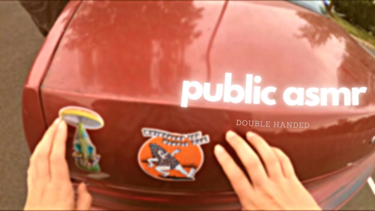 PUBLiC ASMR! 👀🥳 | Double Handed @ Michaels Craft Store - Tap-Scratch, Build Up, Screen Touching Ect🌼