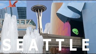 SEATTLE walking tour - riding the monorail (and more)