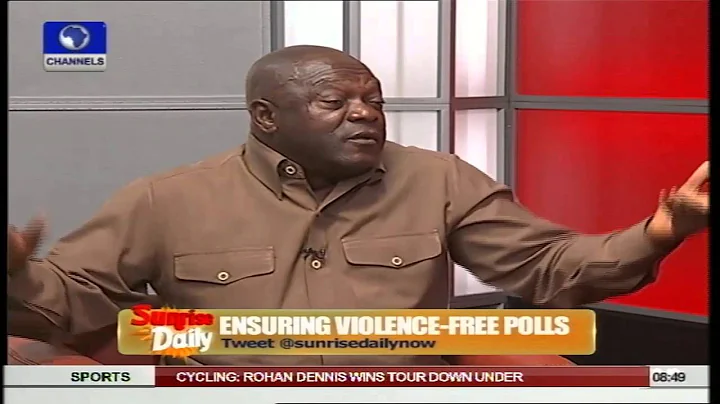Security Expert Says Illegal Arms In Nigeria Towards 2015 Elections Pt.2