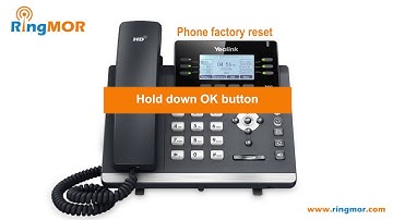 Yealink T42G   factory reset