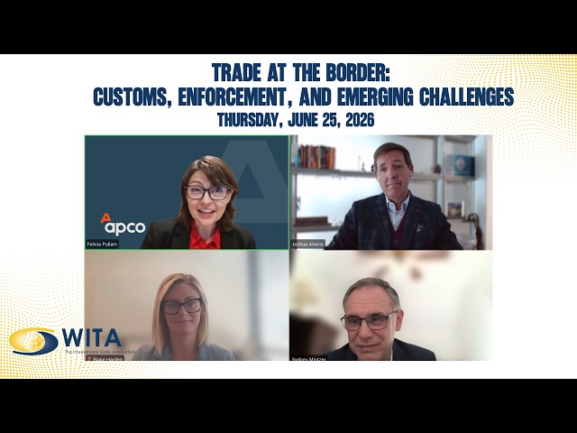 Trade at the Border: Customs, Enforcement, and Emerging Challenges