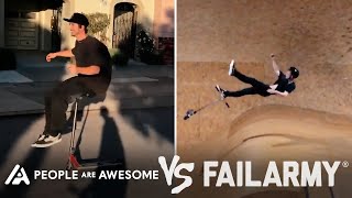 Scooter Flips, Jump Rope Twists, Gymnastics Wins Vs. Fails & More! | People Are Awesome Vs. FailArmy