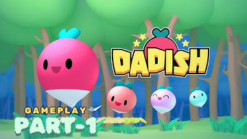 Dadish Gameplay Part - 1 | World -1 Abaro Woods | Dadish 🍃