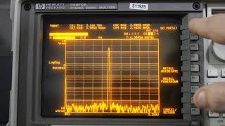 #78: HP 35670A Analizador de señales dinámicas checamos sus inputs y self tests.