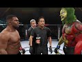 Mike Tyson vs. Green Freak - EA Sports UFC 2 - Boxing Stars