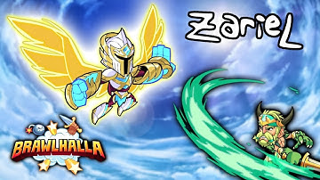 Zariel RANKED 2v2s Plat2+ w/ ZUMWAR! • Brawlhalla Diamond Gameplay