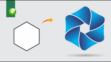 Polygon logo design in corelDRAW | Easy Tutorial for beginners & experts | polygon logo tutorial