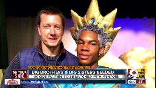 Big Brothers Big Sisters needs volunteers now