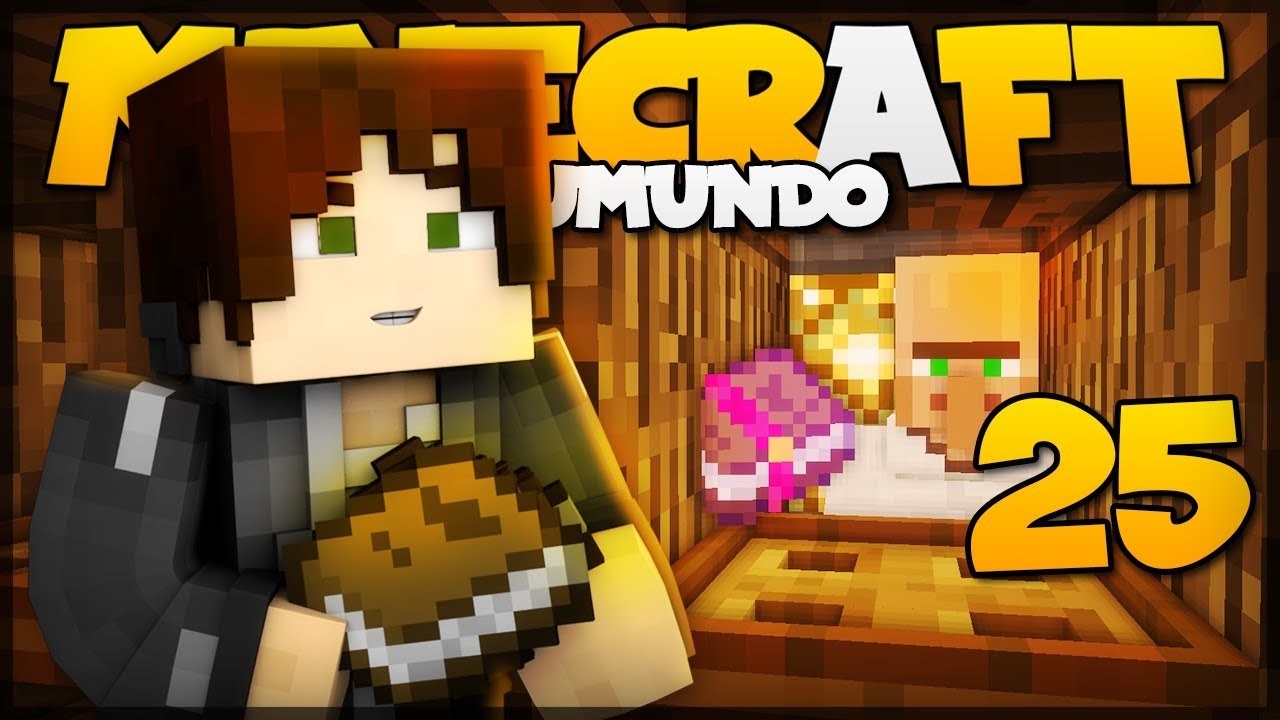 COMO TER O MELHOR VILLAGER! // Meu Mundo #25 // Minecraft atualização azamerica champions