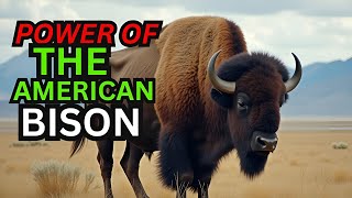 Unbelievable Power of the American Bison – Nature’s Bulldozer! 🦬💥