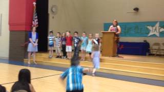 Jenna & Her Kindergarten Class Graduate! 2014