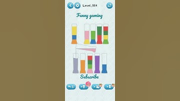 water sort puzzle game level 964 #numpuz #watersortpuzzle #game #androidgameplay #shorts #newlevel