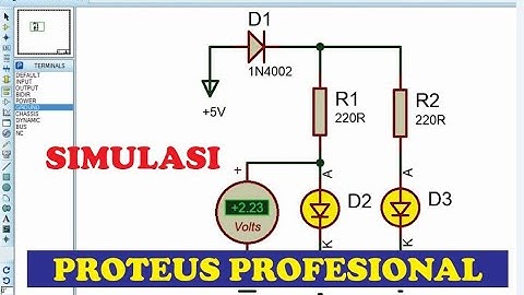 [TUTORIAL] SIMULASI RANGKAIAN ELEKTRONIKA DI PROTEUS