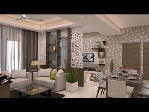 Drawing Cum Dining Interior Design For Home Youtube