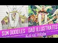 DRAWING with my kids - EMPEROR OF THE SWAMP [FULL VERSION] No.61