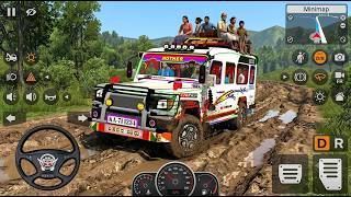 Trax Cruiser | Full Passenger | Extreme Off-Road | Bus Simulator Indonesia | Mud Drive | Mobile Game screenshot 1