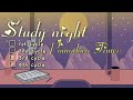 Study night timer | Pomodoro technique | relaxing music for concentration