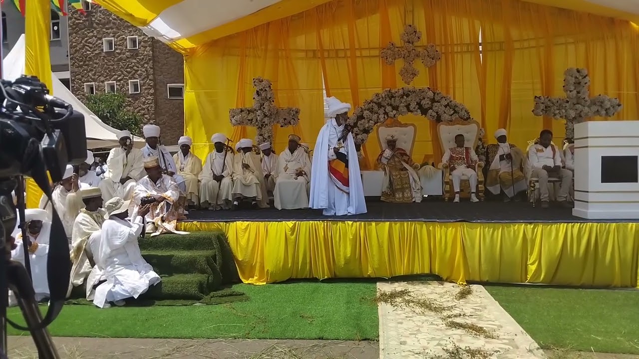 ሊቀ ሊቃውንት እዝራ ሐዲስ ጎንደር መስቀል አደባባይ 2018