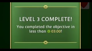 Level 3 WINNIE THE POOH Tripledot Solitaire Journey
