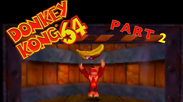 Saving Diddy + Army Dillo boss - Donkey Kong 64 part 2