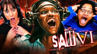 SAW 6 (2009) MOVIE REACTION!! FIRST TIME WATCHING! Jigsaw | Full Movie Review | Saw X