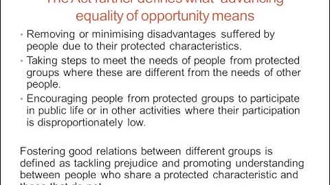 Equality diversity and fairness