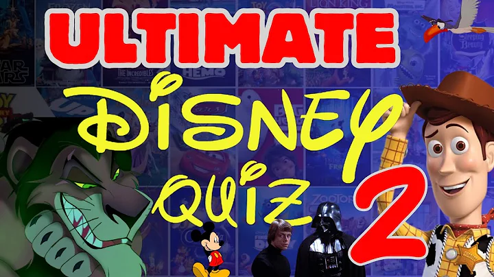 ULTIMATE DISNEY QUIZ:  Guess the Scene, Character, Disney Trivia, Quotes, Voice Actor - 5 Rounds #2