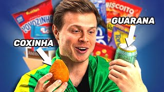 Trying Brazilian Snacks (first time)