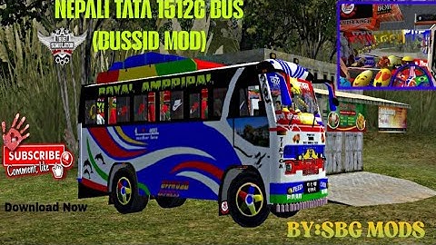 TATA 1512C BS4 NEPALI BUS V1 | BUSSID MOD |@scaniabusgamer91 @Sb_games2.0 @nepnex7902