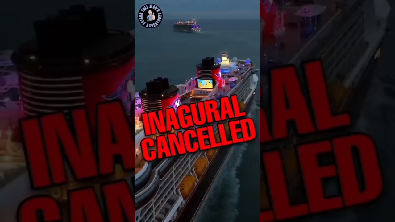 Disney's New Cruise Ship DELAYED 3 Months!