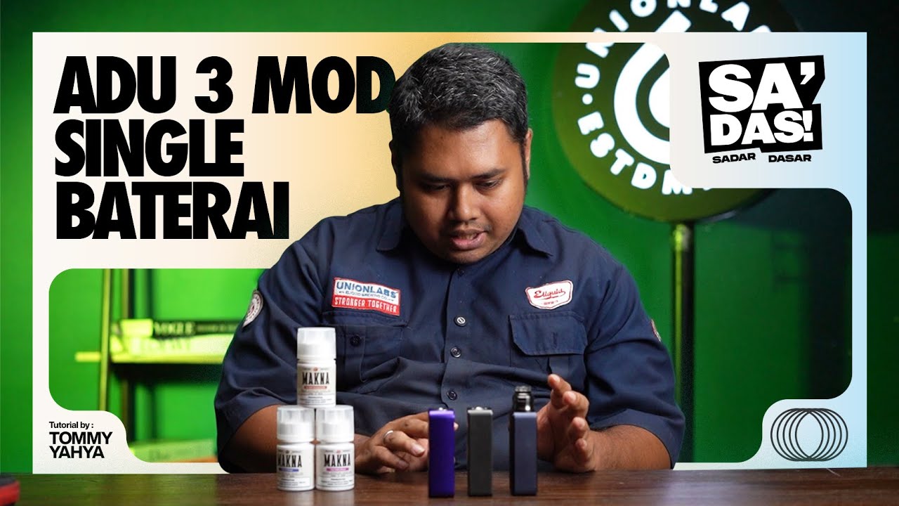 SADAS SOLO ADU 3 MOD SINGLE BATERAI