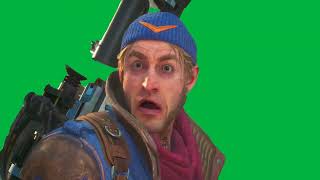 Captain Boomerang Shocked Green Screen