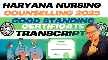 Good Standing Certificate Requirements for Haryana Nurses Council Foreign Verification:Step-by Step
