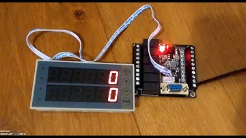 Video Tutorial 7 - FX1N Programmable Logic Controller PLC - Counter Display