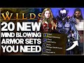 Monster Hunter Wilds - 20 New GAME CHANGING Layered Armor Sets - Best of All Time &amp; More! (Fashion)