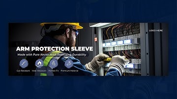 Professional Website Banner Design - Adobe Photoshop Tutorial