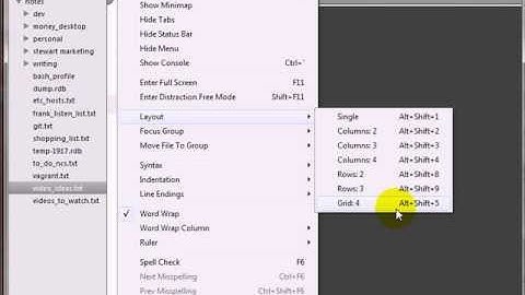 My Favorite Text Editor:  Sublime Text