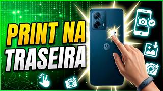 MOTOROLA MOTO G85 5G: Ative o Gesto de Toque para Print Screen