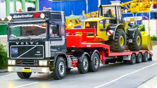 : Great Rc Trucks Rc Machines Rc Tractors Rc Wheel Loader Rc Digger Intermodellbau Dortmund Germany!!