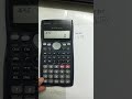 How to use calculator fx-570ms for square root of 4?