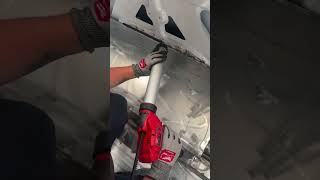 Smooth sealing using the M12™ Sub Compact Caulk Gun🔥 From @icozabdurrahman (IG)