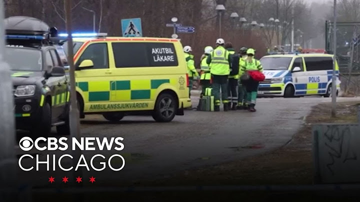 About 10 people killed in mass shooting in Sweden