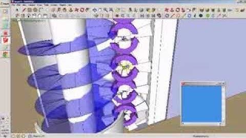 Mechanism to Lift Balls with an Auger (Sketchy Physics)