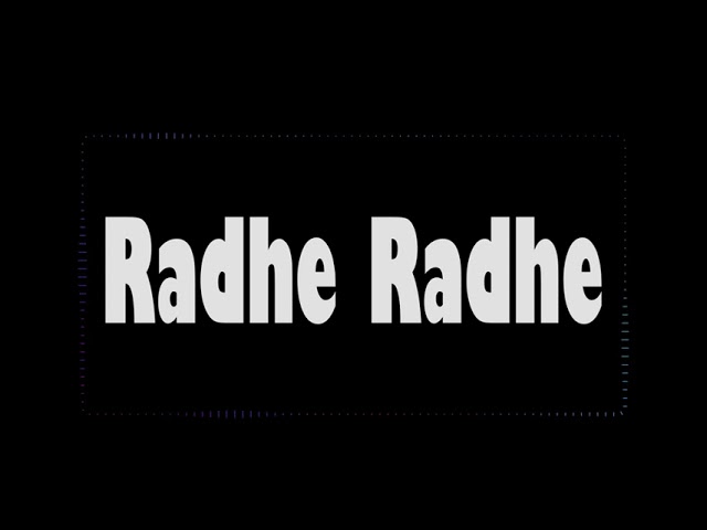 Radhe Radhe 1 hour Chant For Meditation | Powerful Energy | #radheradhe class=