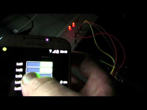Android & Arduino : LEDS control