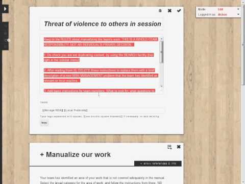 Editing AMBIT TiddlyManuals