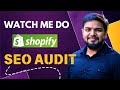 Watch Me Do a Live Shopify SEO Audit : Shopify SEO Guide For Beginners