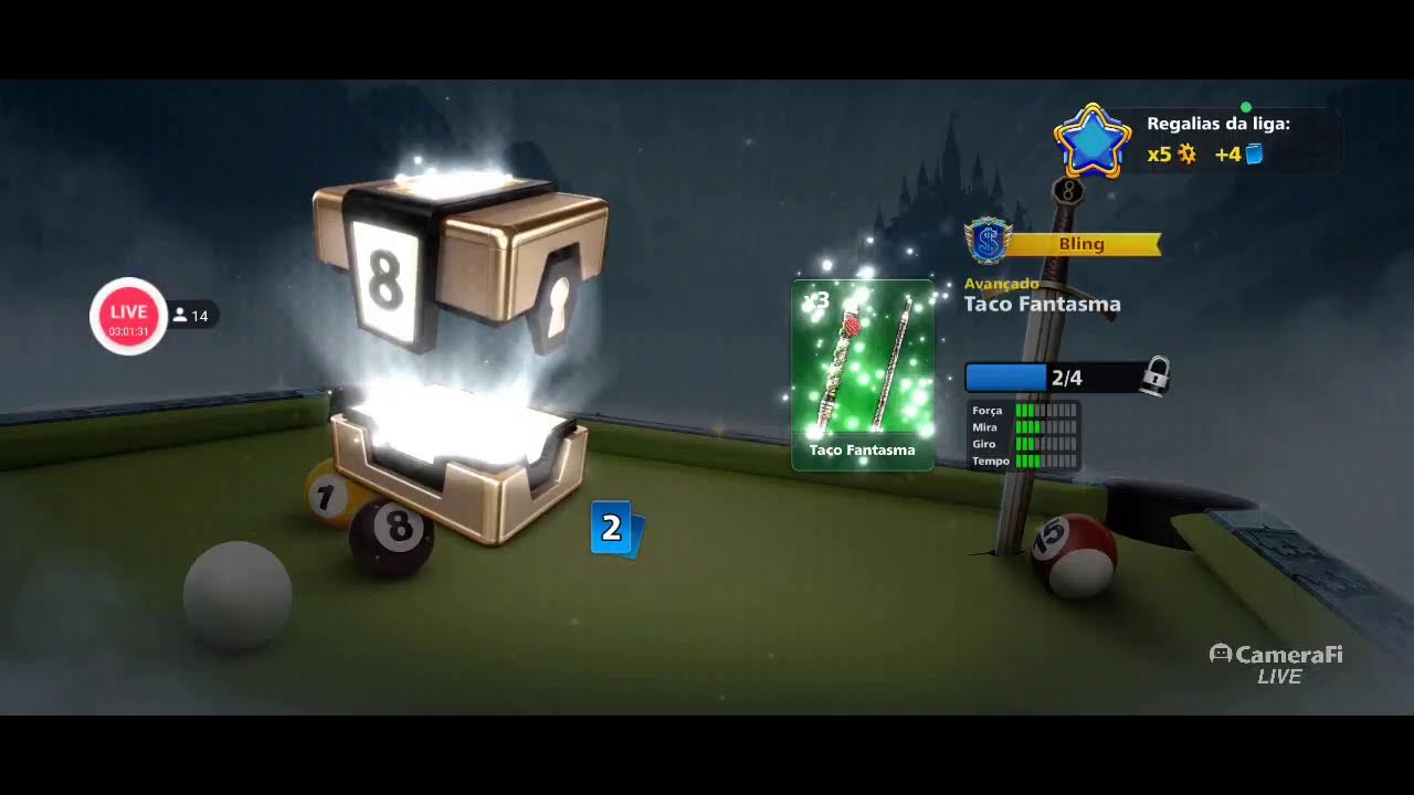 IRANILDO 8 BALL POOL's broadcast