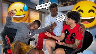 I CAN'T STOP LAUGHING PRANK 😂😂 * I started crying*